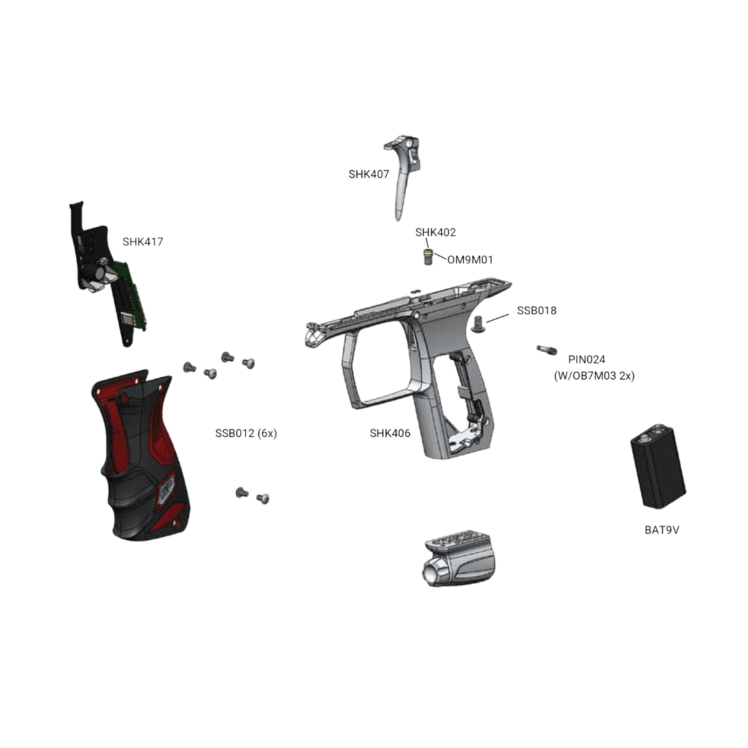 Shocker RSX Assembly Diagram